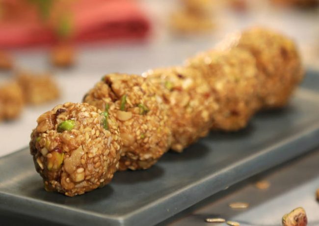 Dry Fruit Oats Laddu