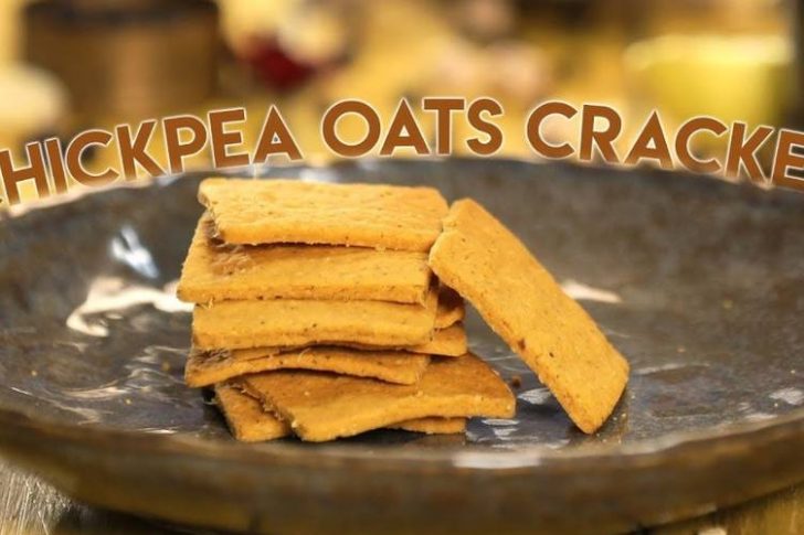 Chickpea Oats Crackers